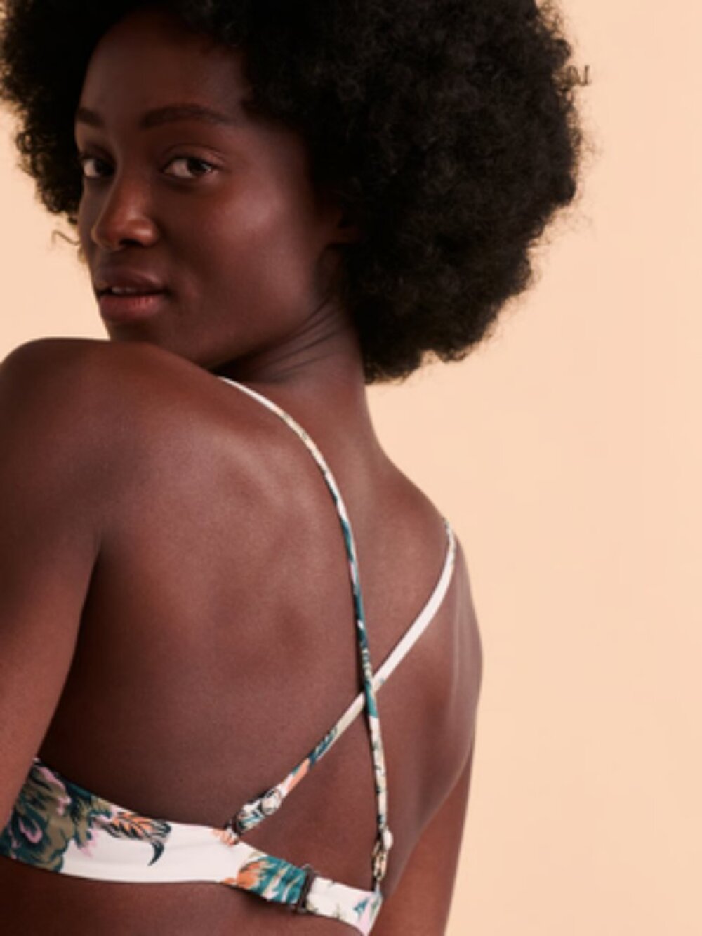 MAAJI White Floral Bikini Top | Underwire Tropical Vacation | Large - Picture 8 of 9